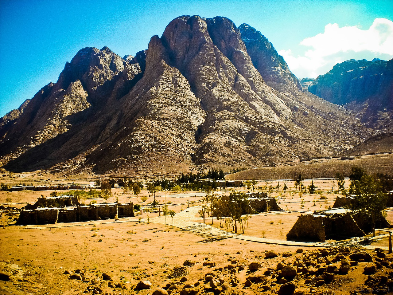 Image - egypt mountains rock desert