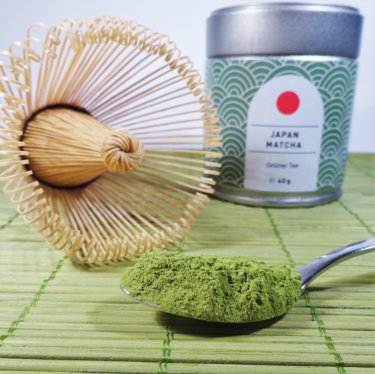 Image - matcha green tea tee tea powder