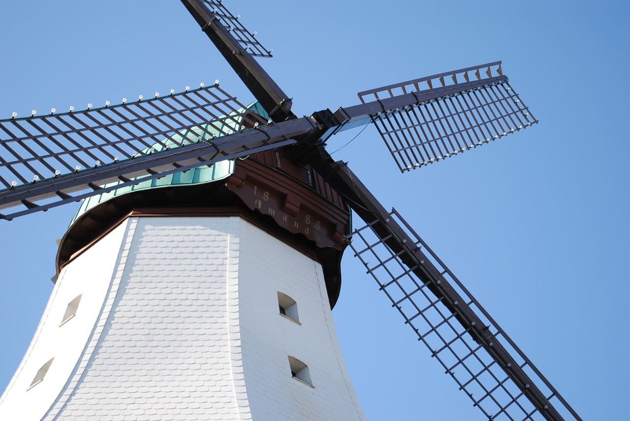 Image - windmill northern germany baltic sea