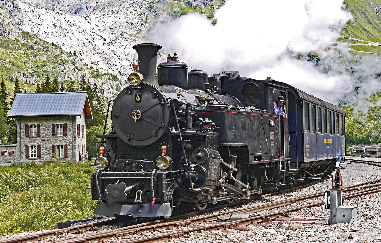 Image - steam railway furka bergstrecke