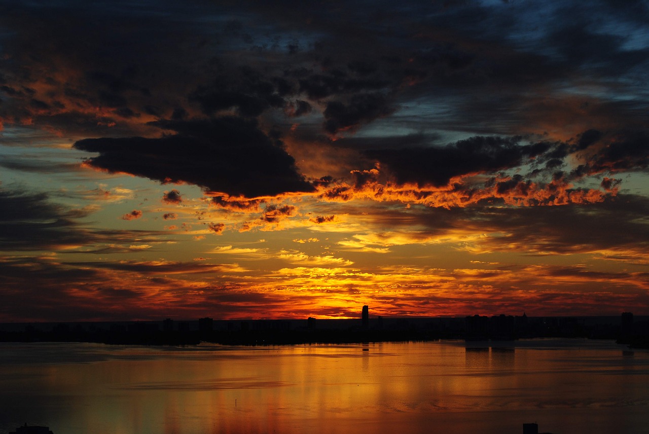 Image - sunrise miami nature biscayne bay