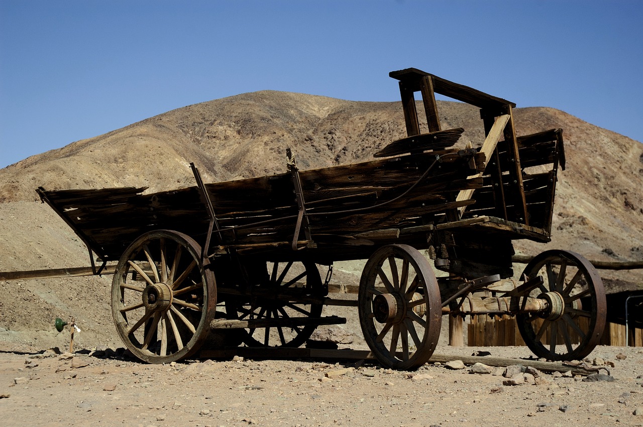 Image - west usa desert old wood truck