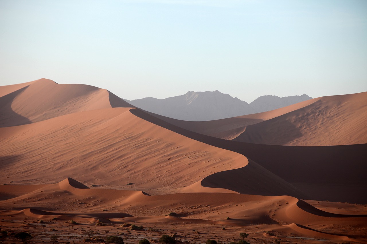 Image - namibia desert sand dune dust