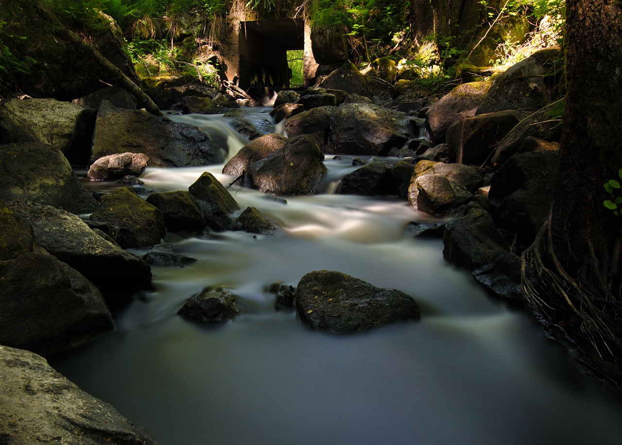 Image - water fors summer sweden