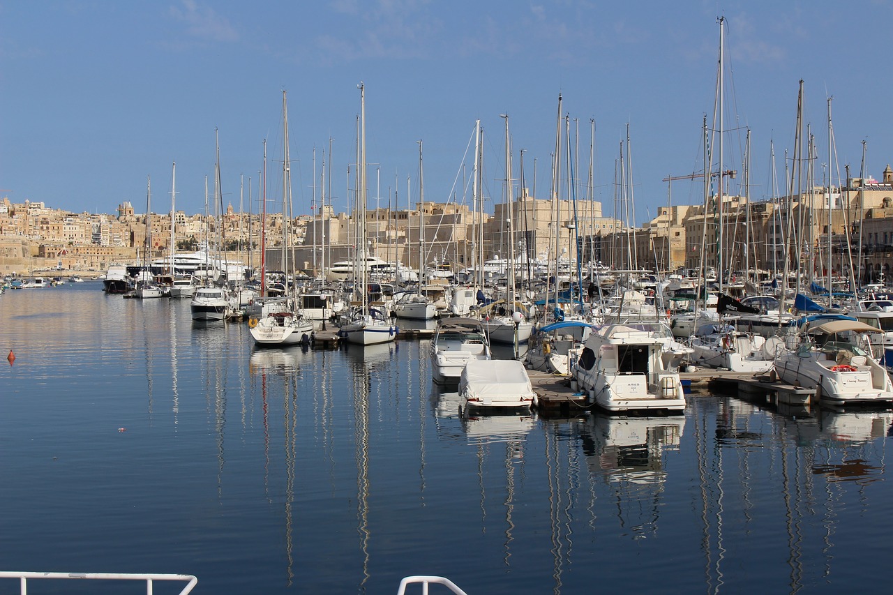 Image - marina port malta vittoriosa