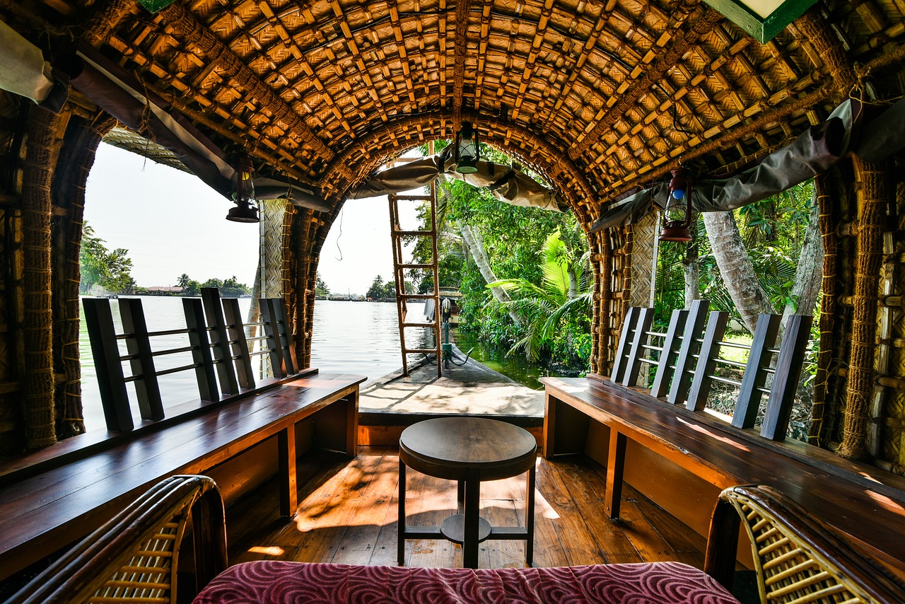 Image - houseboat backwater water kerala