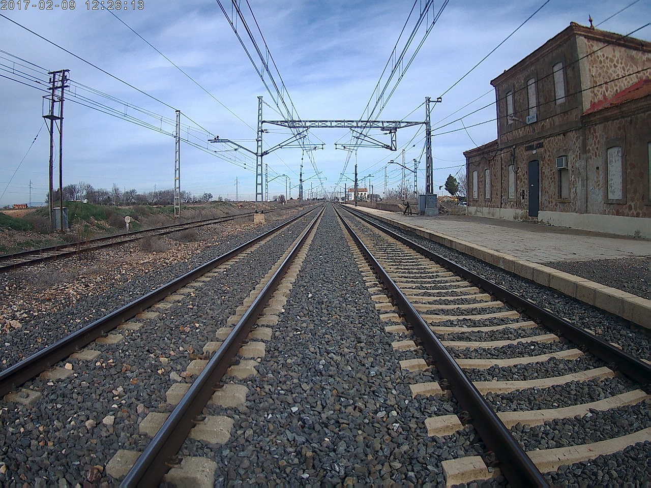 Image - train vias railway rails rail