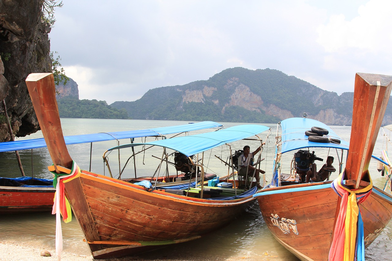 Image - thailand boat journey tourism