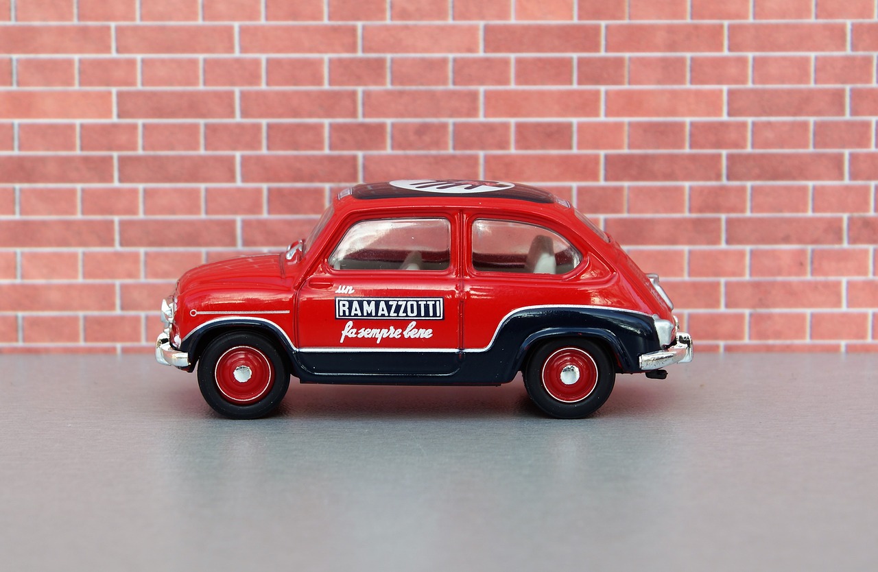 Image - model car fiat 500 fiat 600 auto