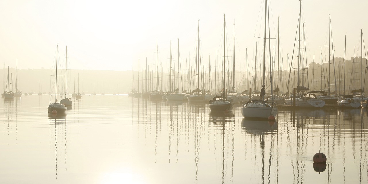 Image - river yachts sunrise cork