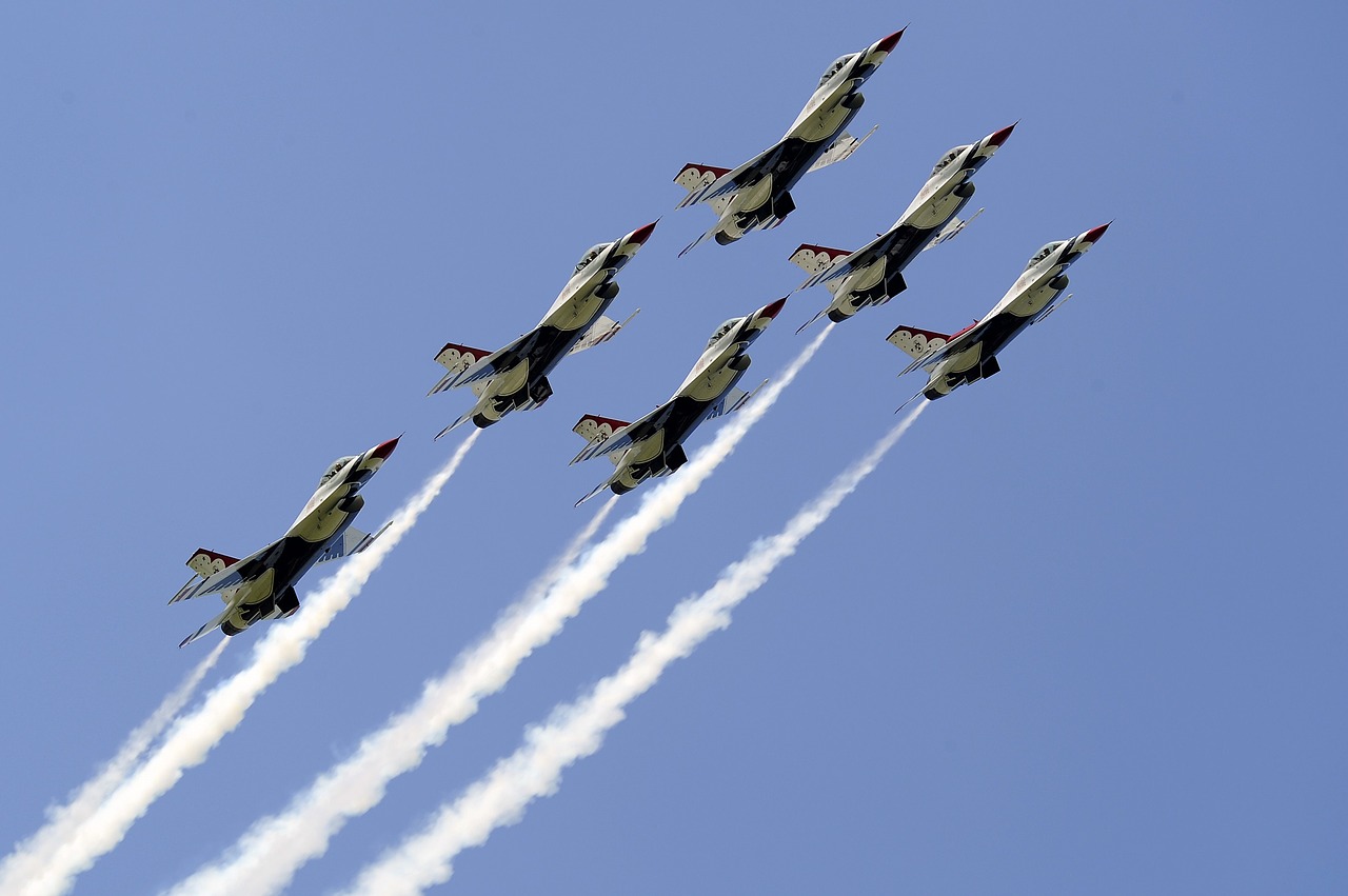 Image - air show thunderbirds military