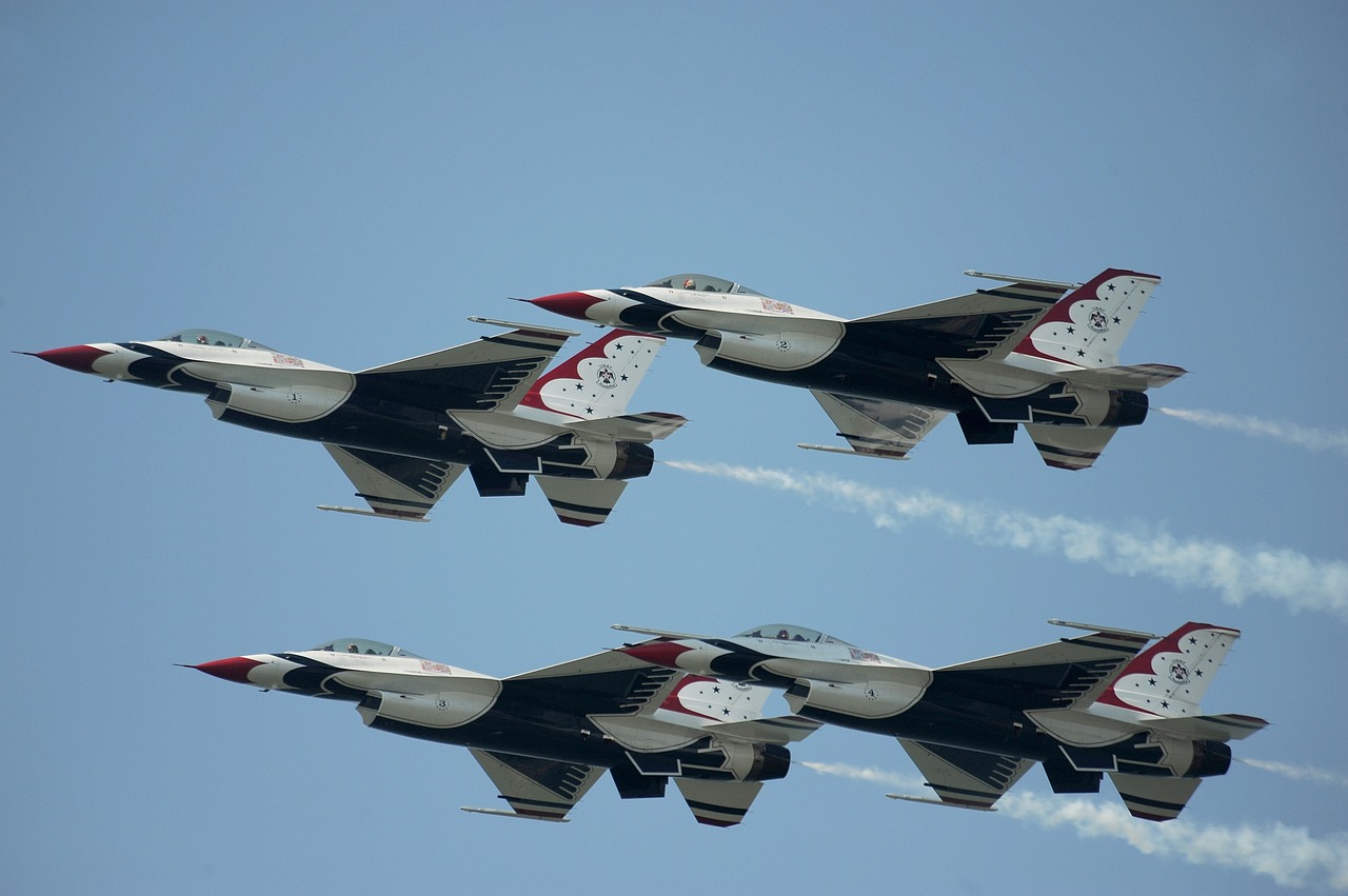 Image - air show thunderbirds military