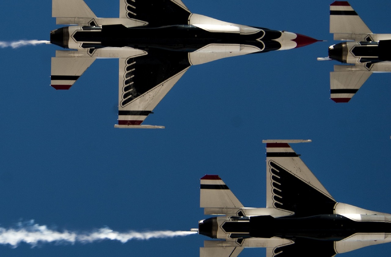 Image - air show thunderbirds military