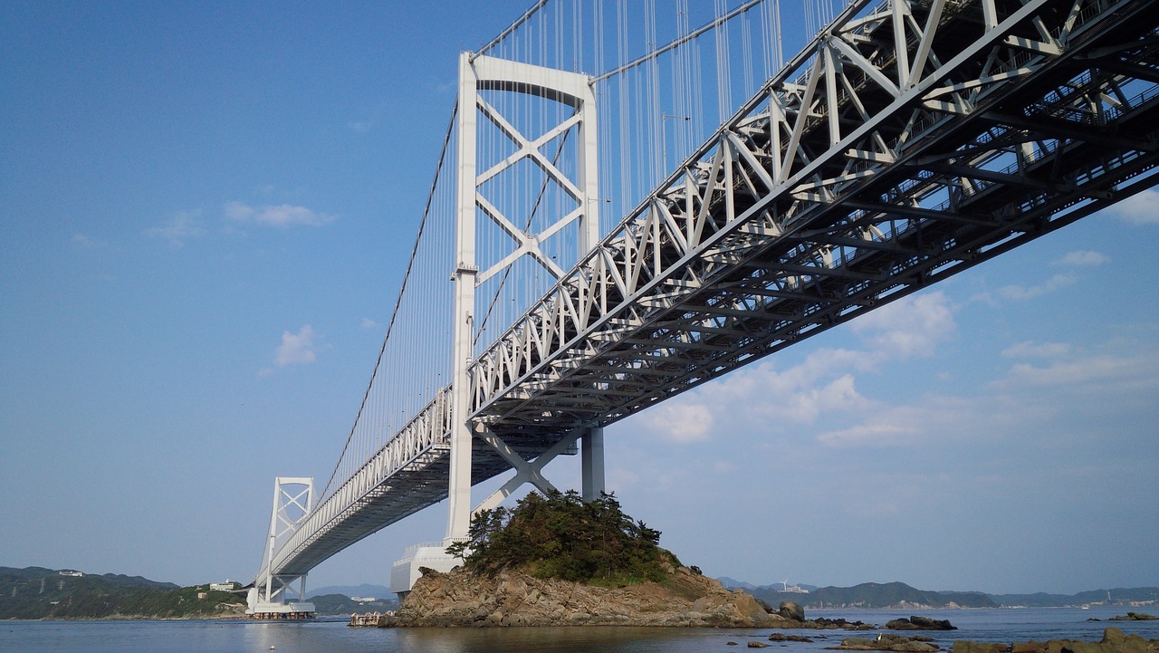 Image - seto inland sea seto ohashi bridge