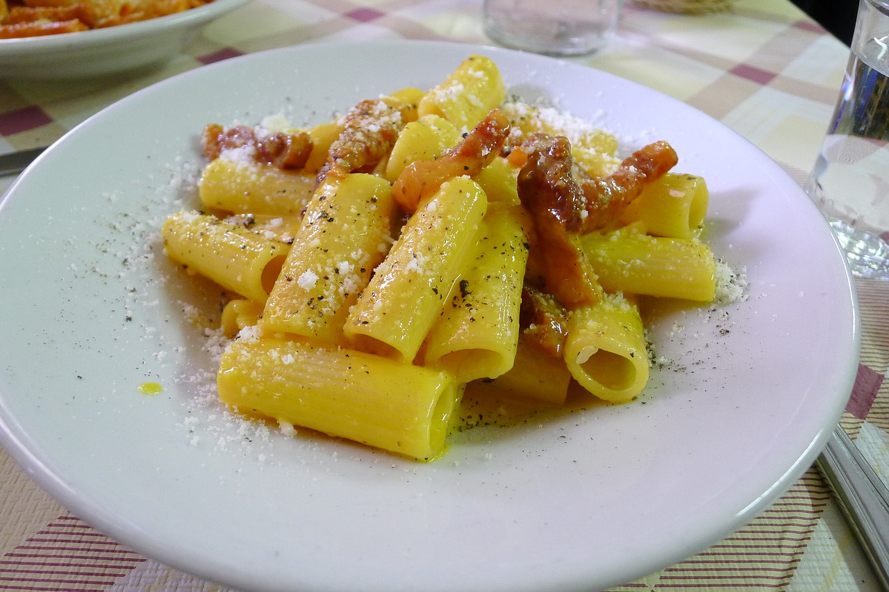 Image - food italian pasta carbonara