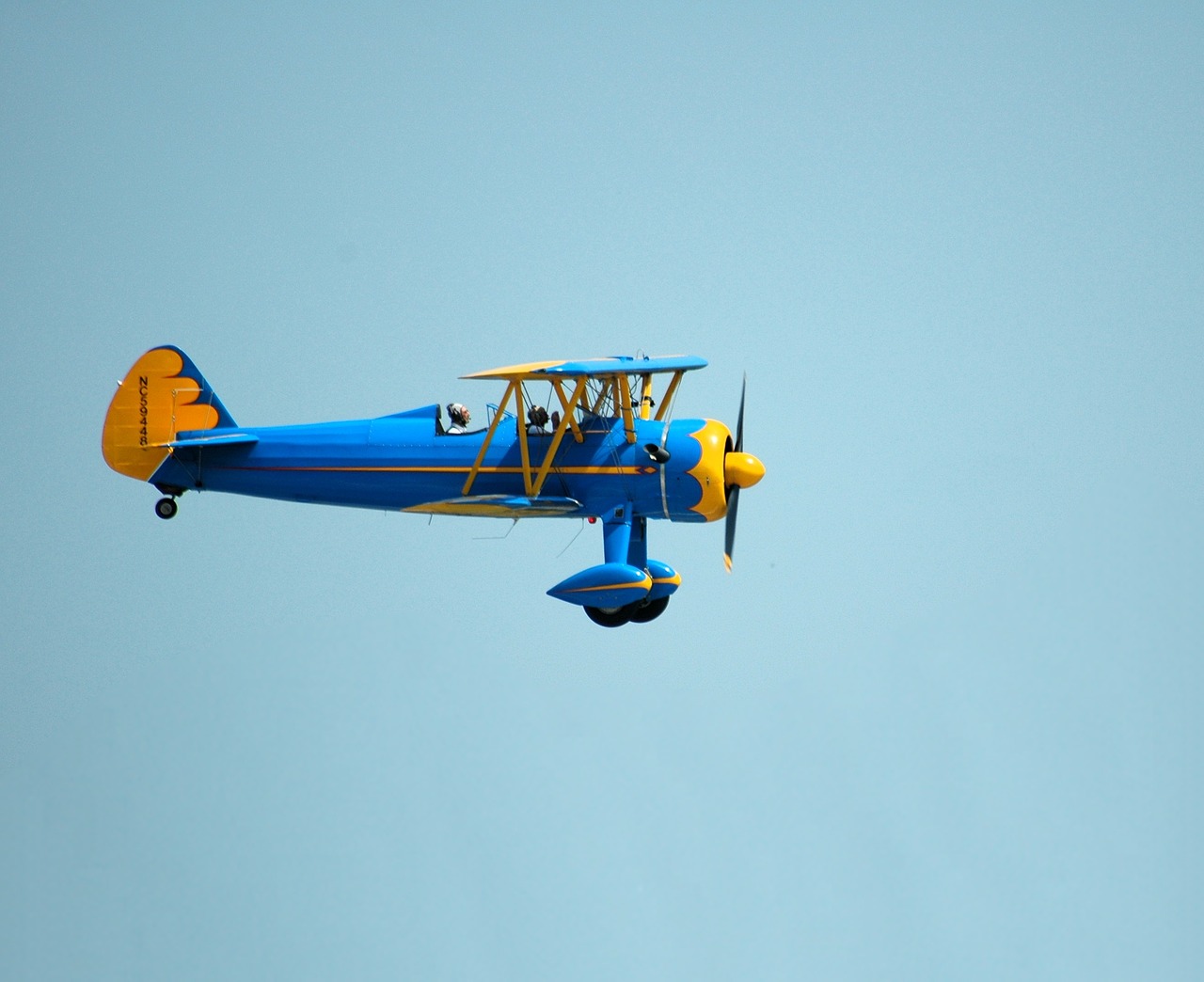 Image - vintage airplane bi plane antique