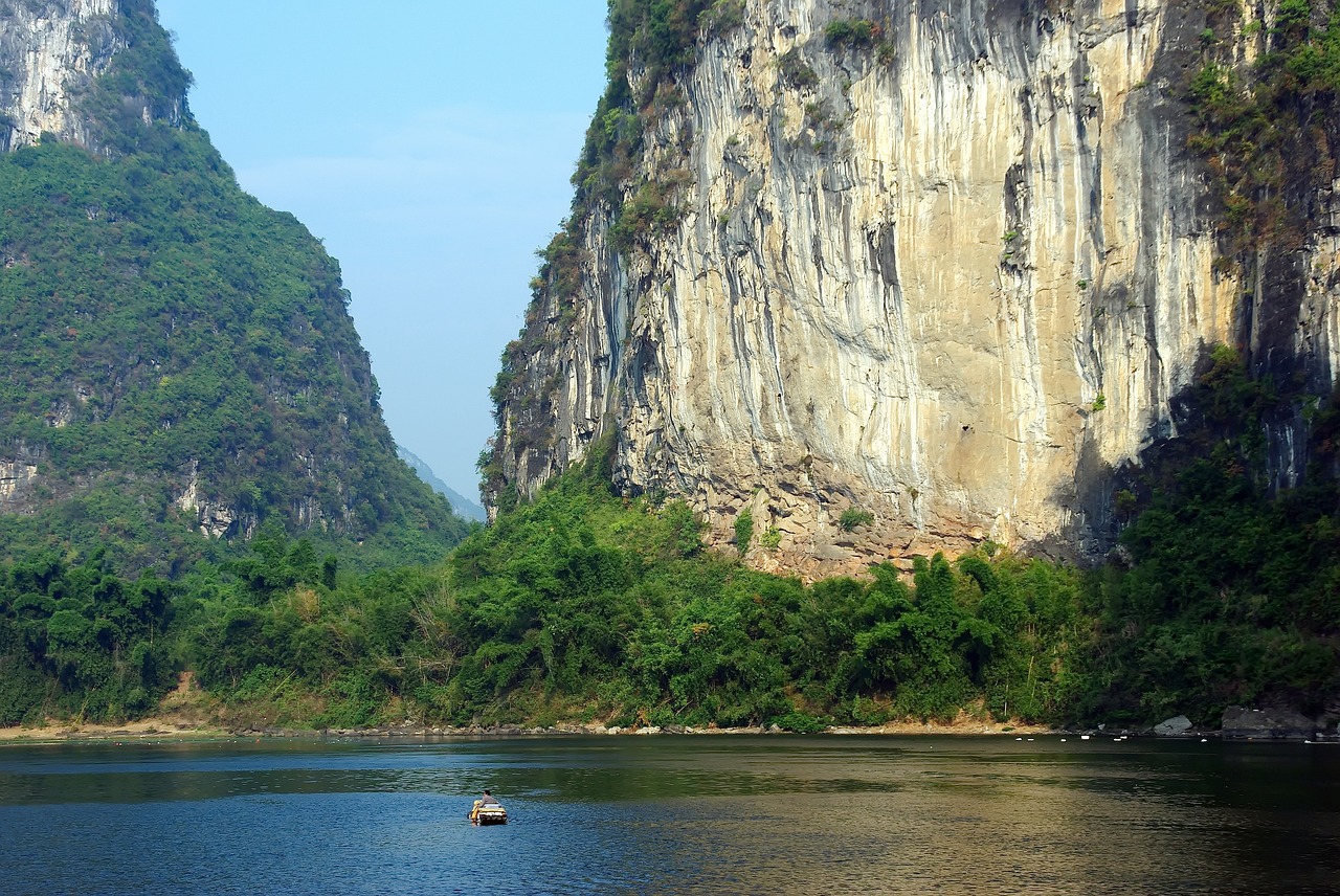 Image - china yangshuo li river navigation