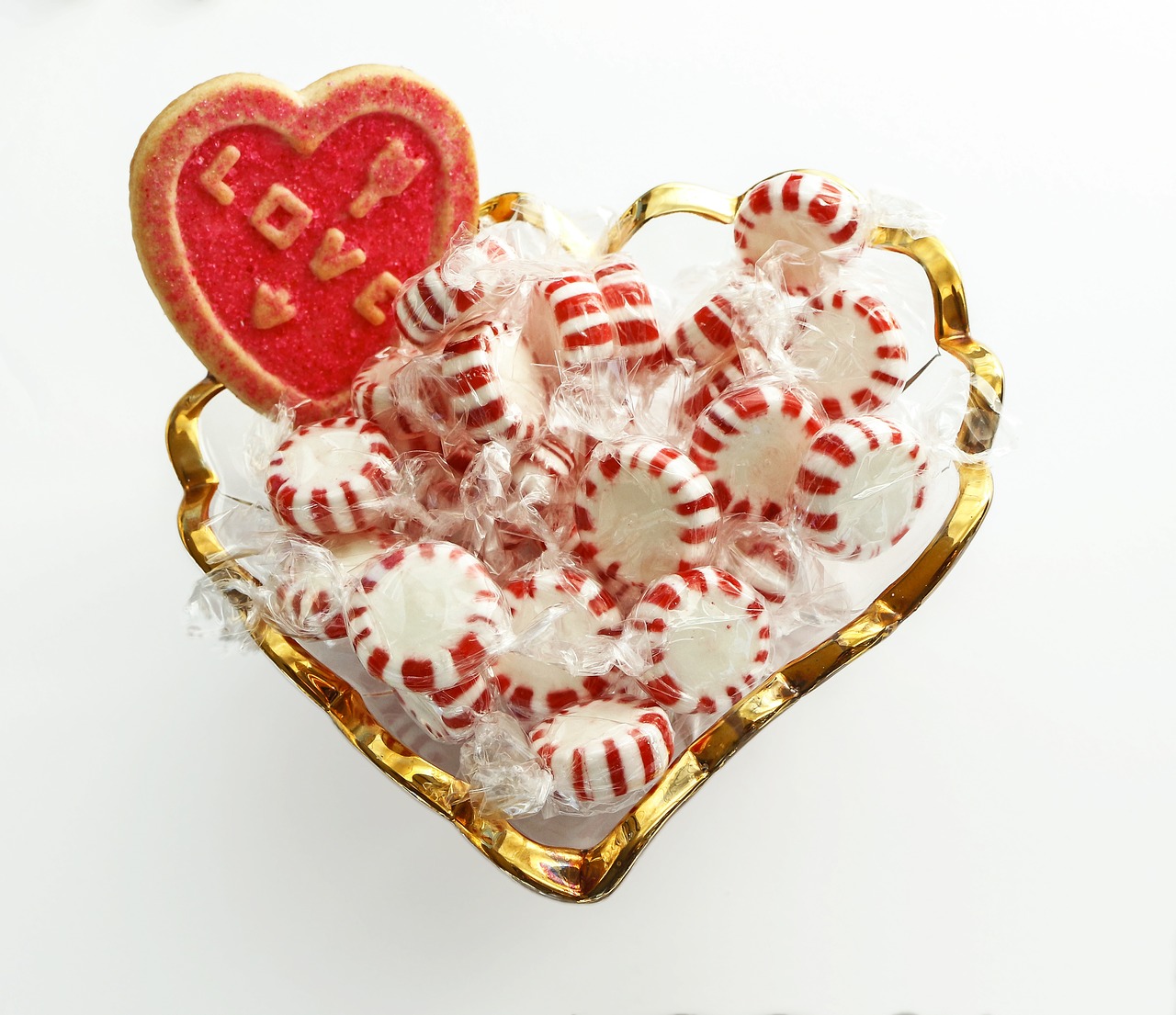 Image - valentine candy heart sweet cookie