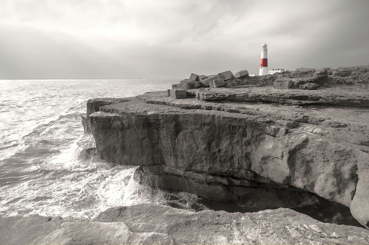 Image - lighthouse ocean portland reefs