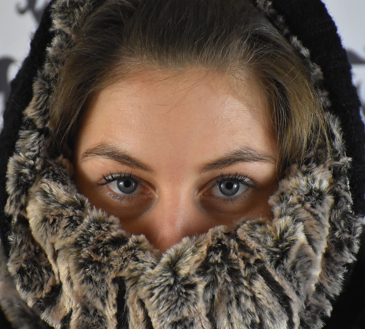 Image - woman winter cold cap young woman