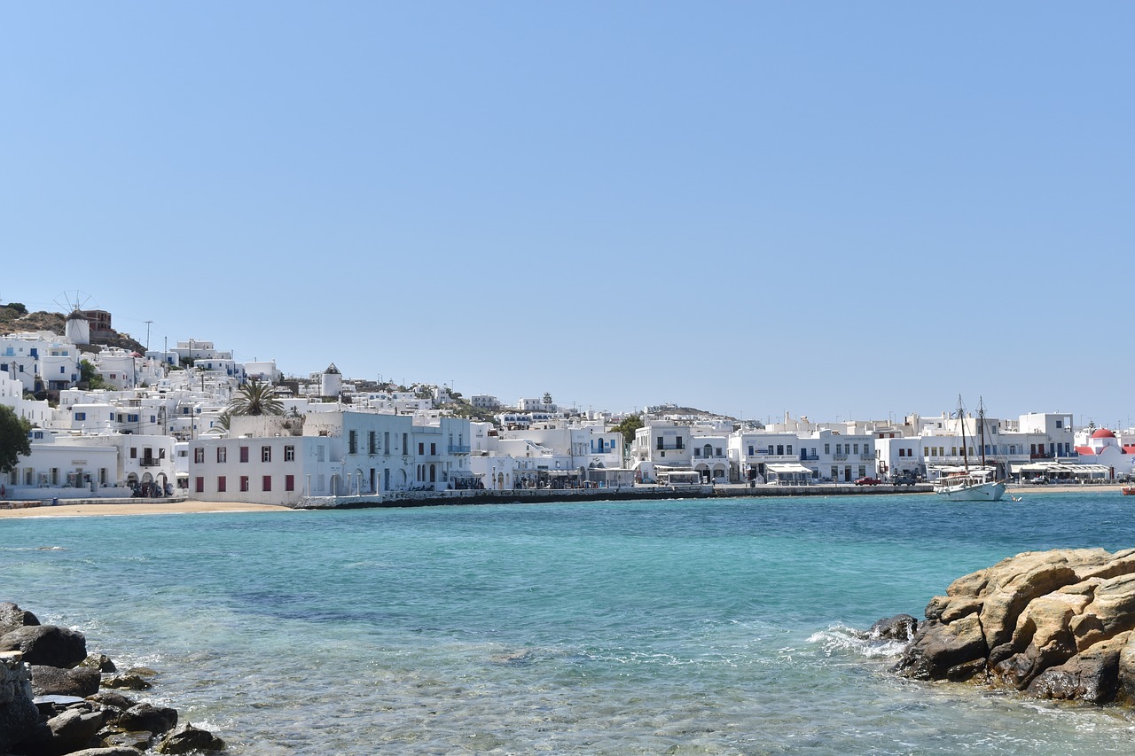 Image - mykonos town greece