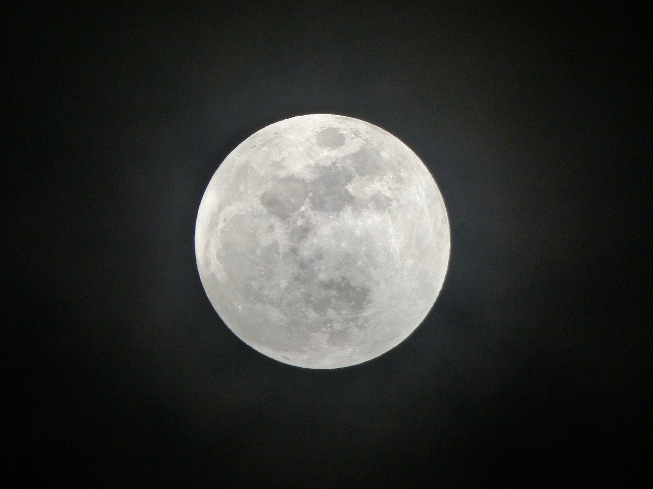 Image - moon moonlight halo night