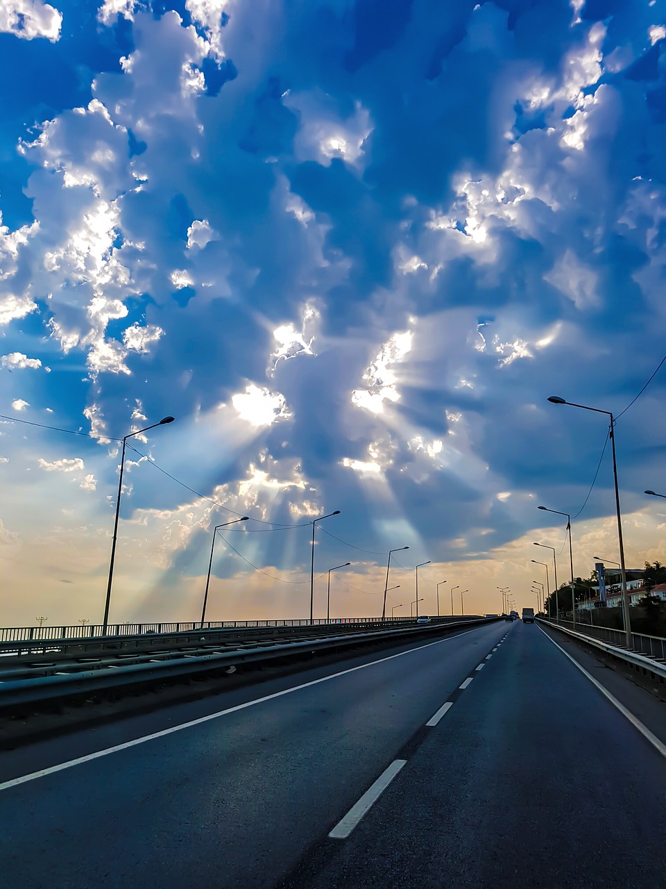 Image - clouds road turkey