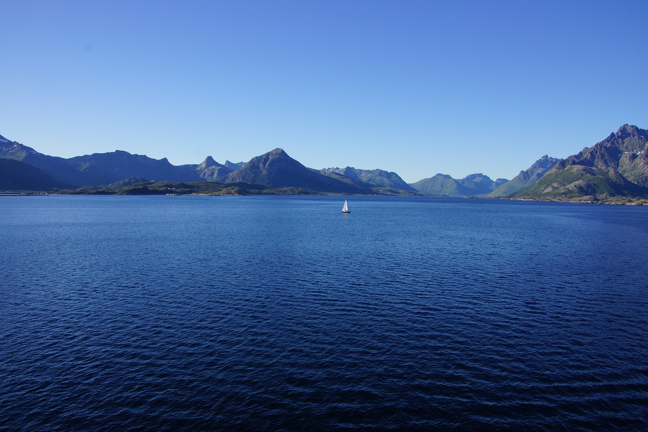 Image - lofoten norway sea sailing vessel