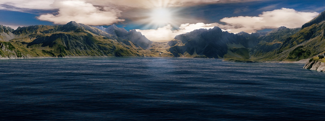 Image - luenersee austria vorarlberg lake