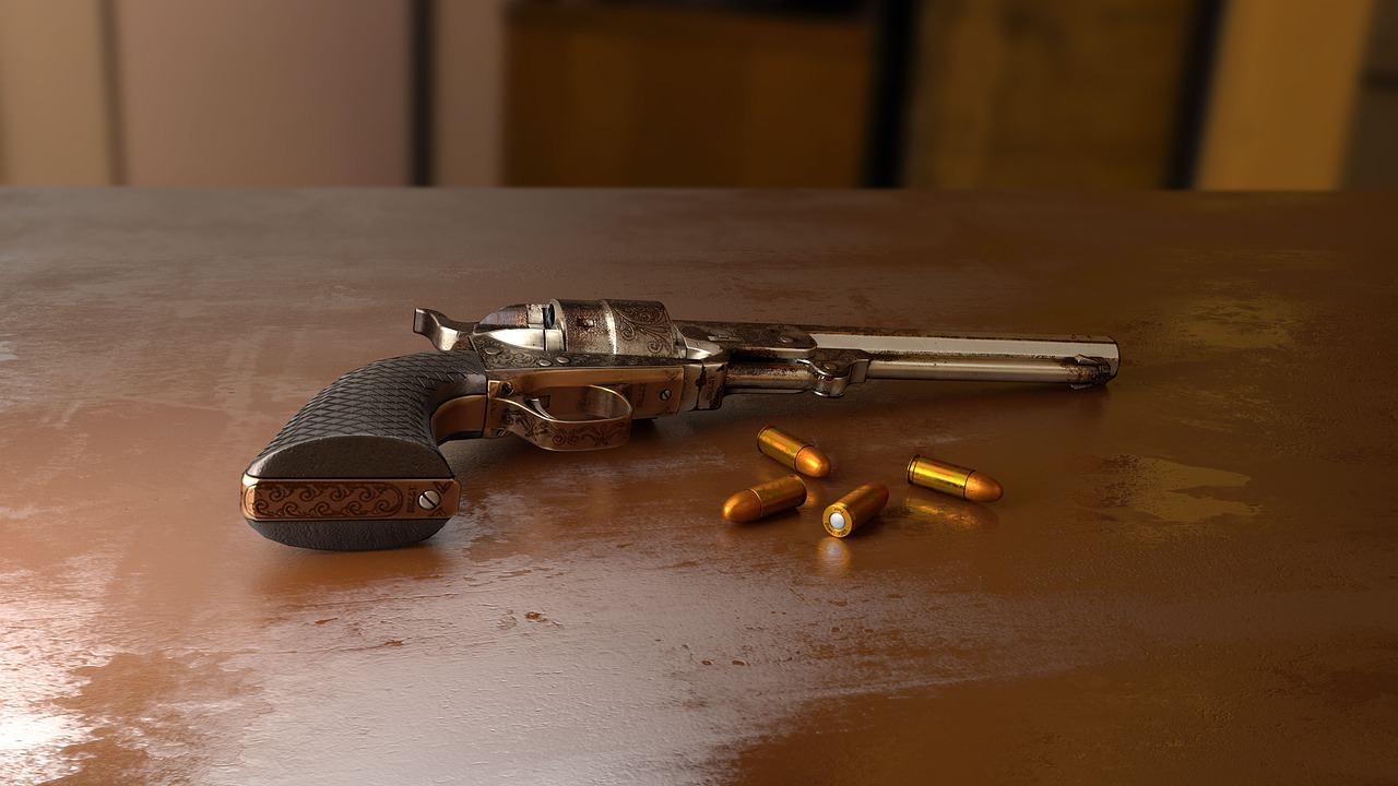 Image - gun bullet pistol shoot weapon 3d