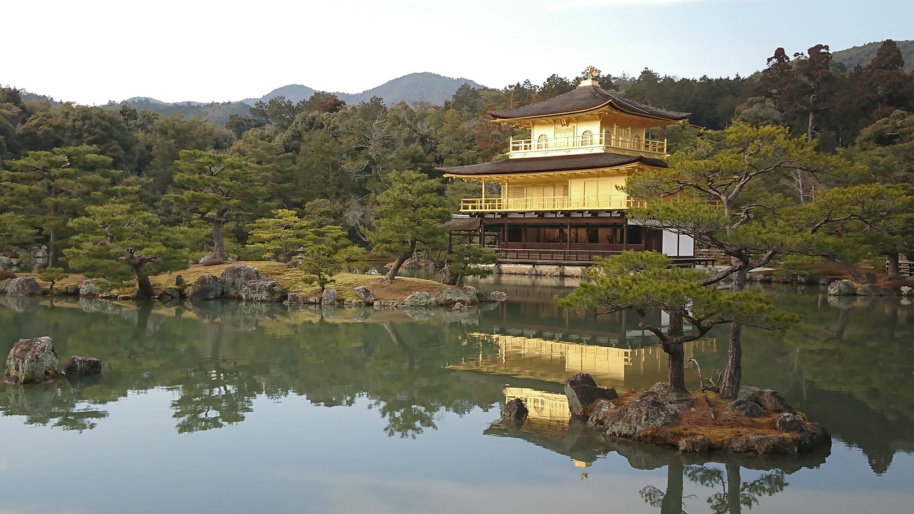 Image - golden pavilion japan kyoto temple