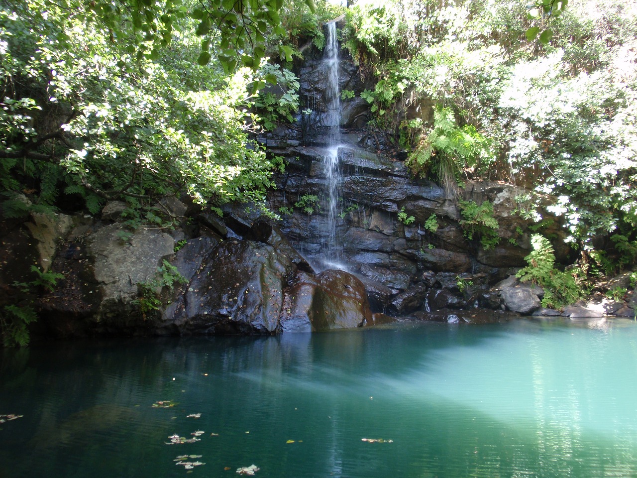 Image - throat river waterfall landscape