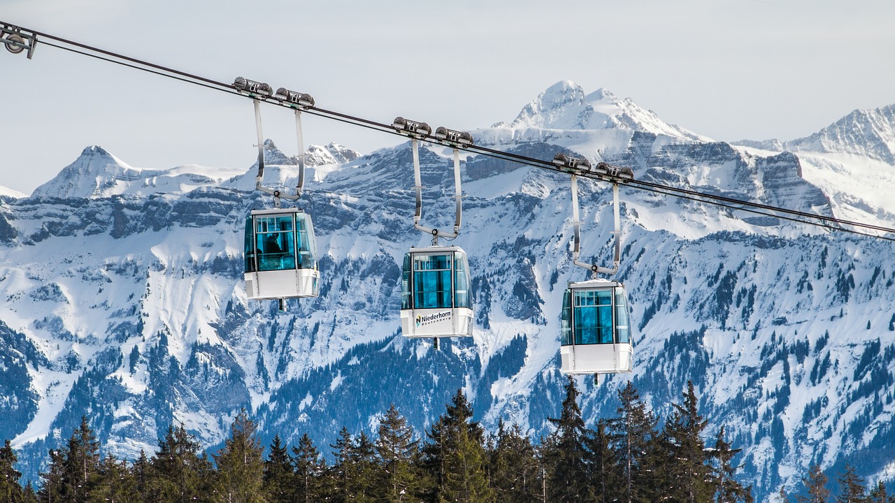 Image - gondolas switzerland niederhorn