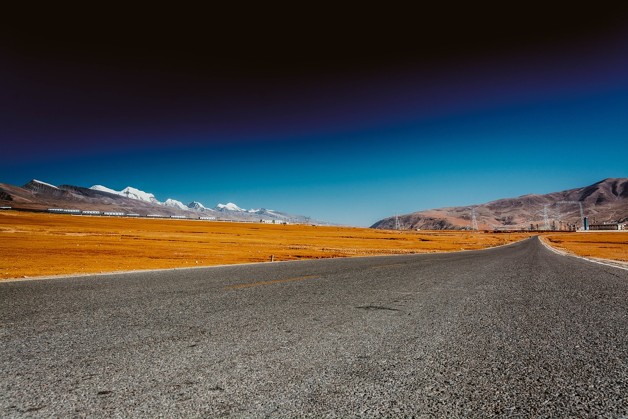 Image - tibet highway lalu wetland