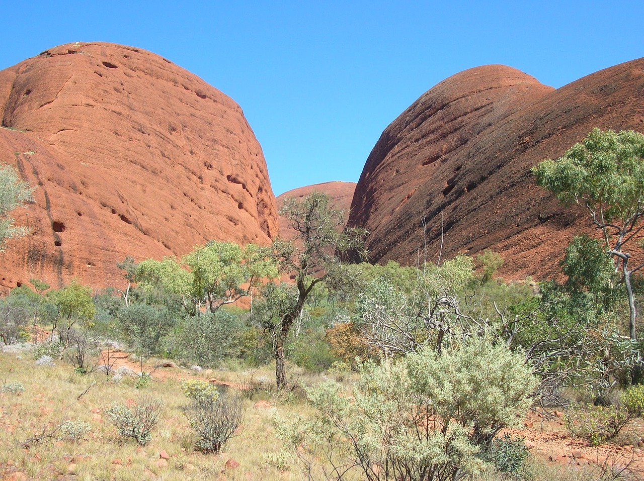 Image - olgas mountain australia nature