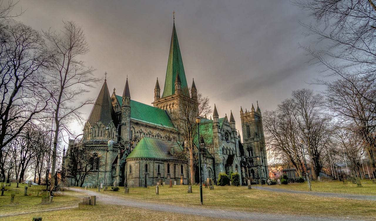 Image - nidaros cathedral trondheim norway