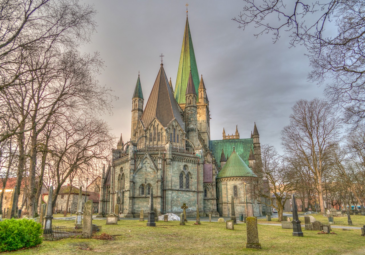 Image - nidaros cathedral trondheim norway