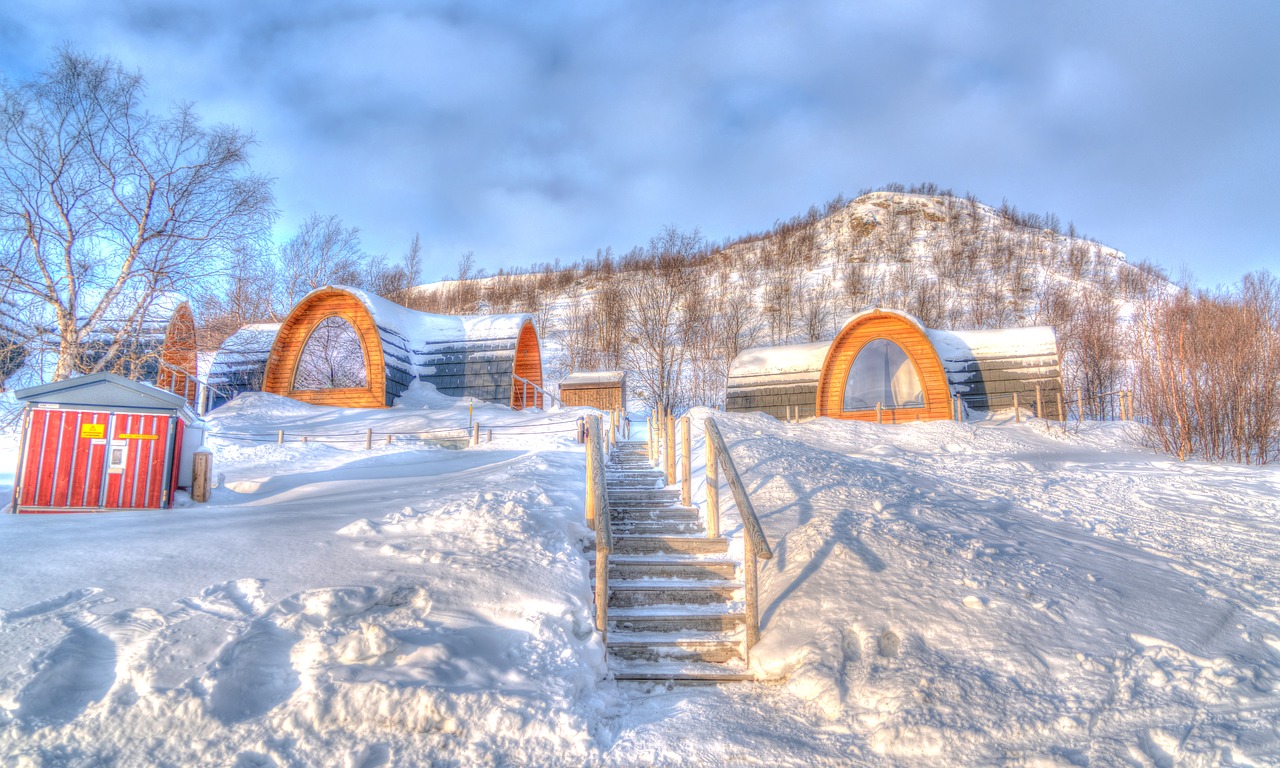 Image - kirkenes norway architecture path