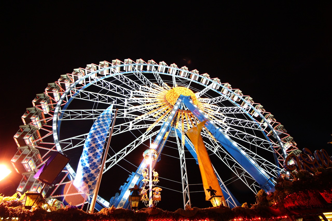 Image - oktoberfest ferris wheel night