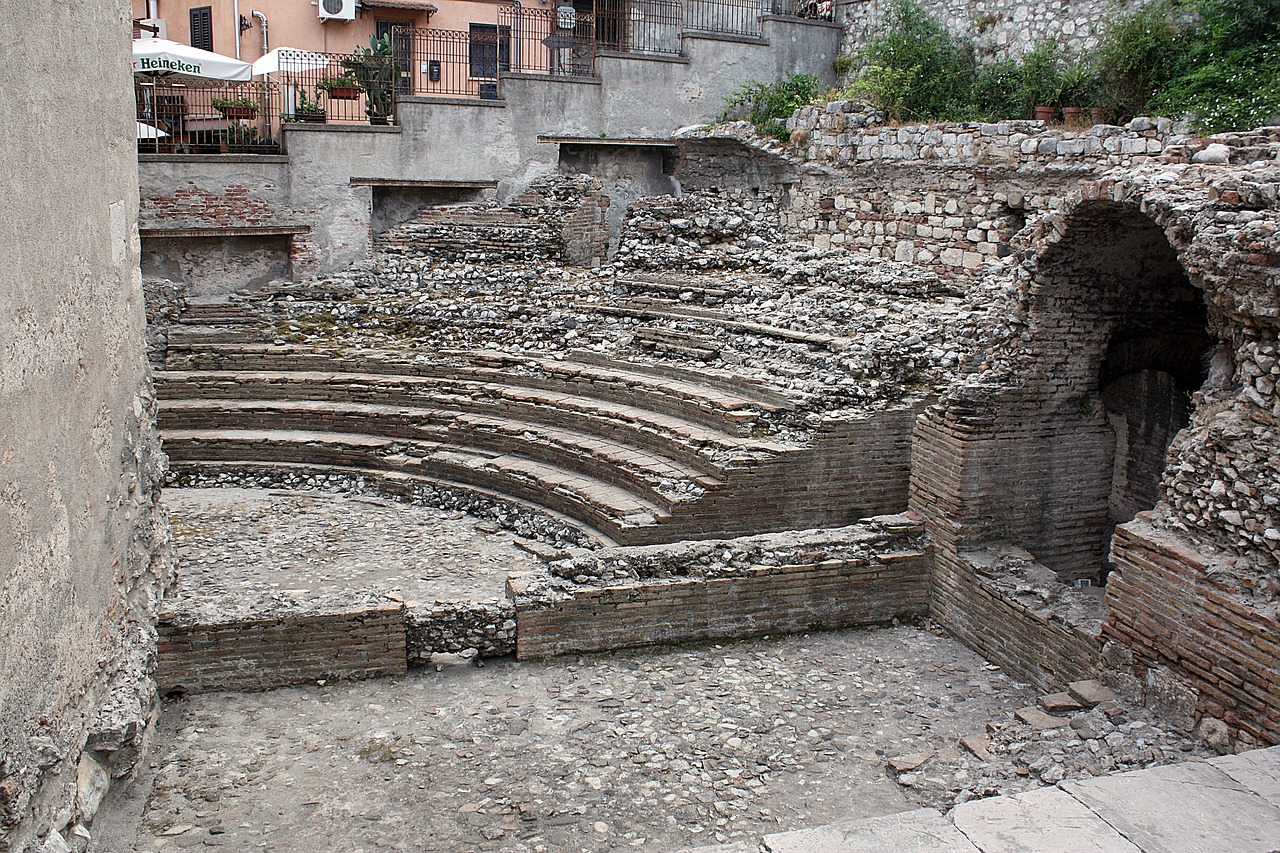 Image - the amphitheater the ruins of the