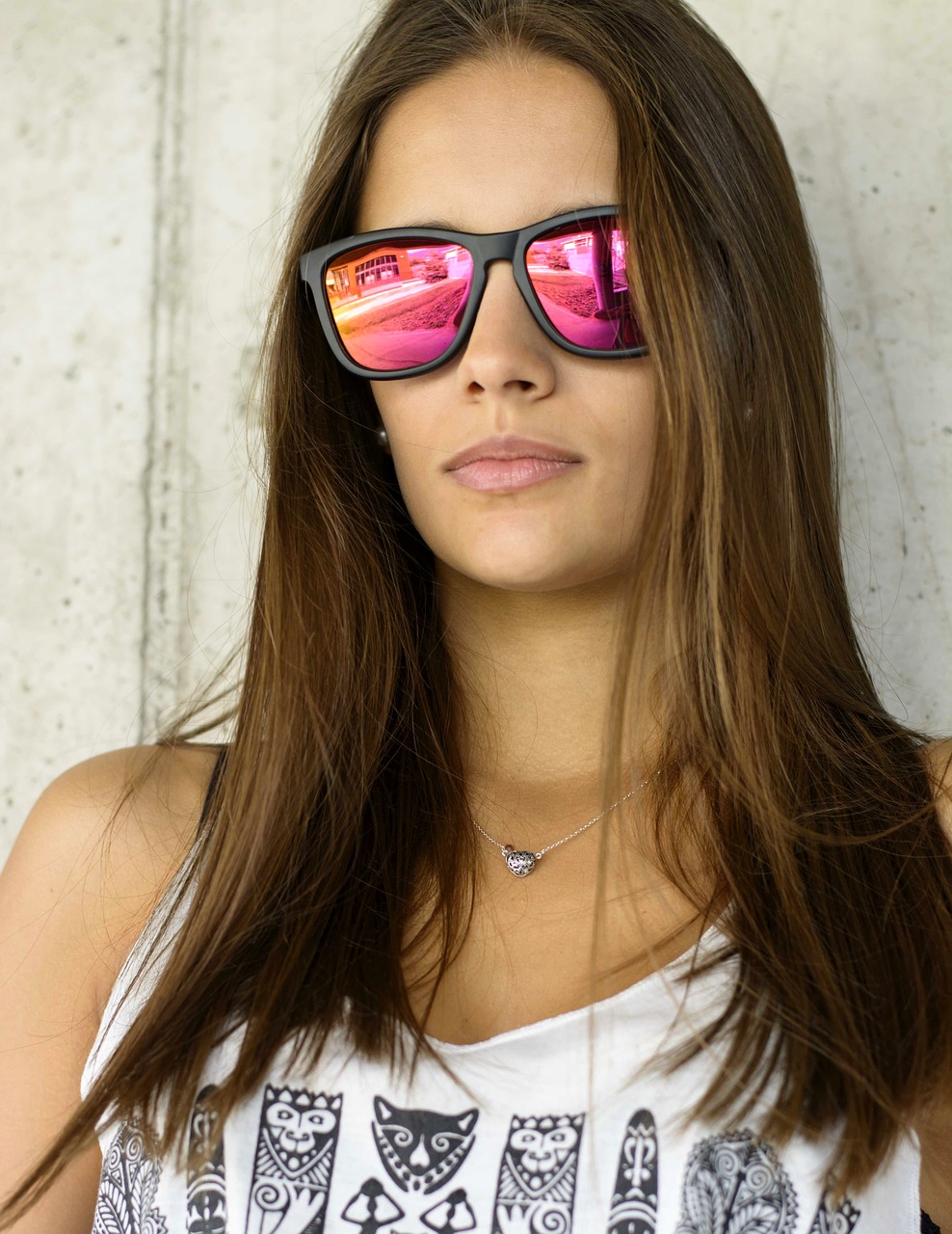 Image - sensolatino woman girl sunglasses