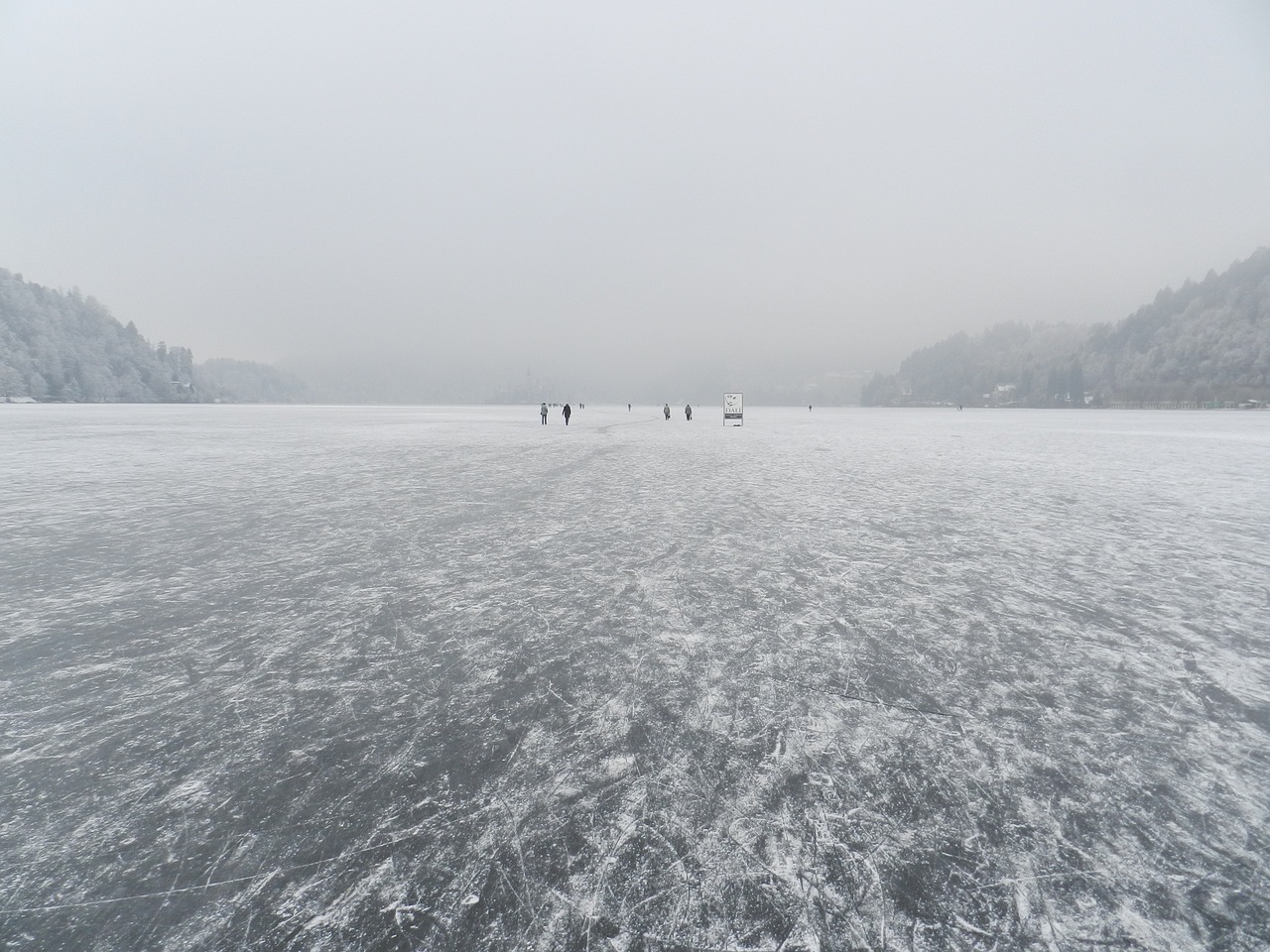 Image - ice island lake bled travel relax