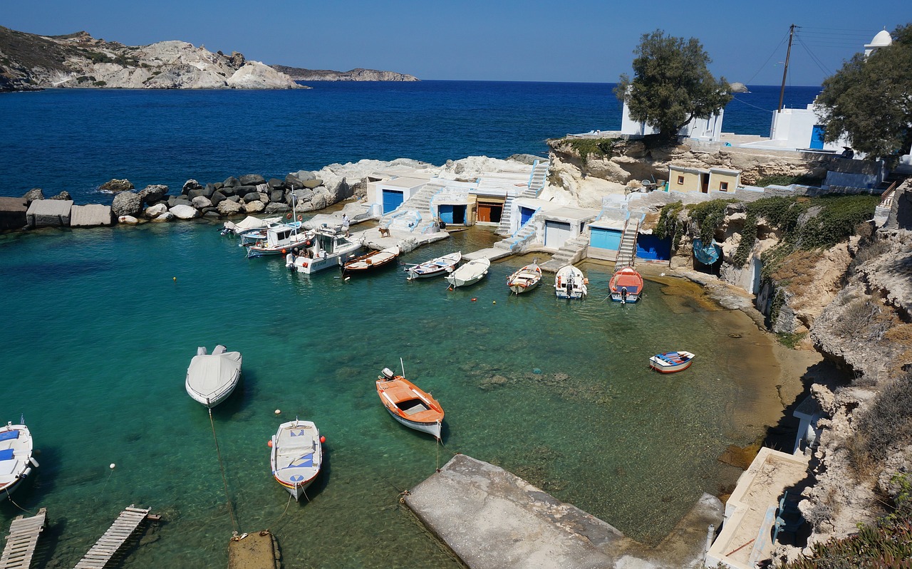 Image - greece greek island milos sun