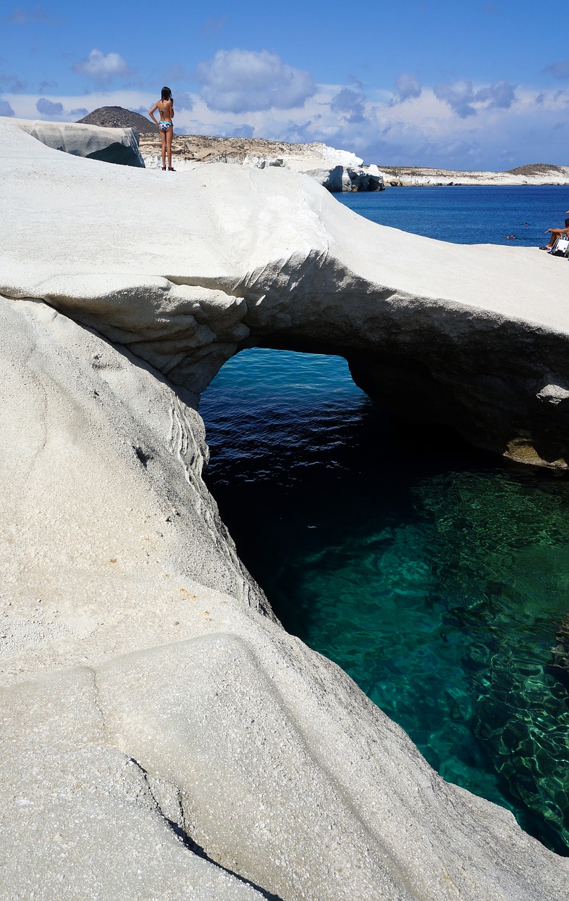 Image - greece greek island milos nature