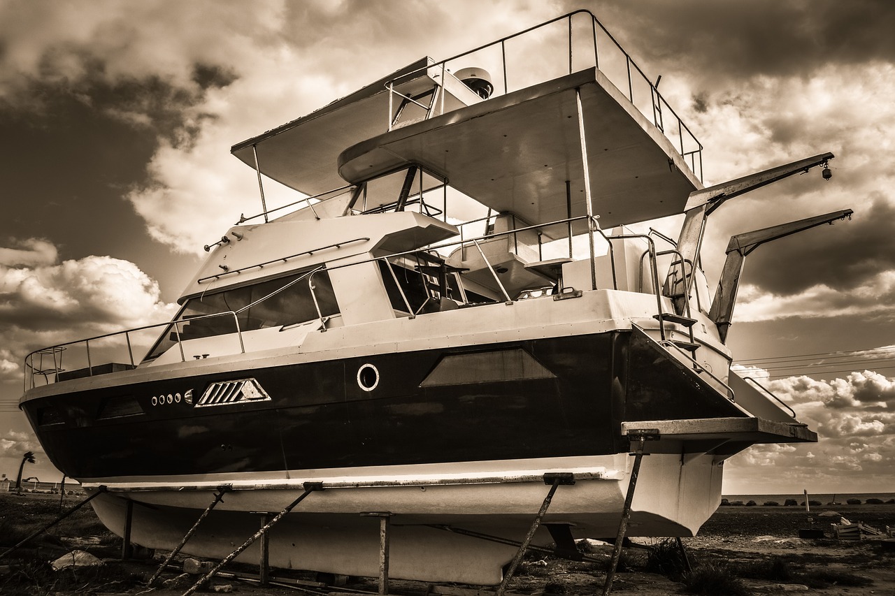 Image - boat vessel grounded yacht marine