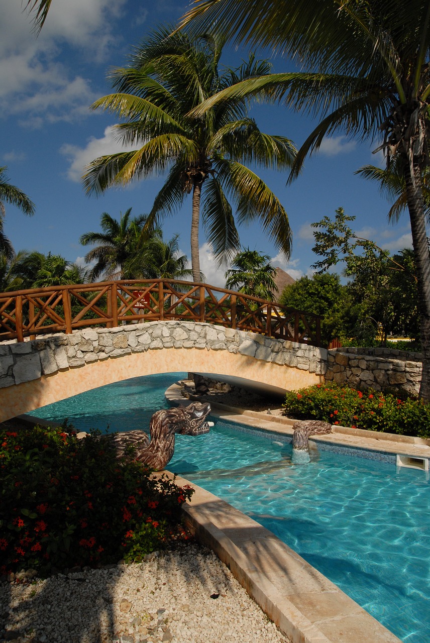 Image - mexico holiday cancun pool