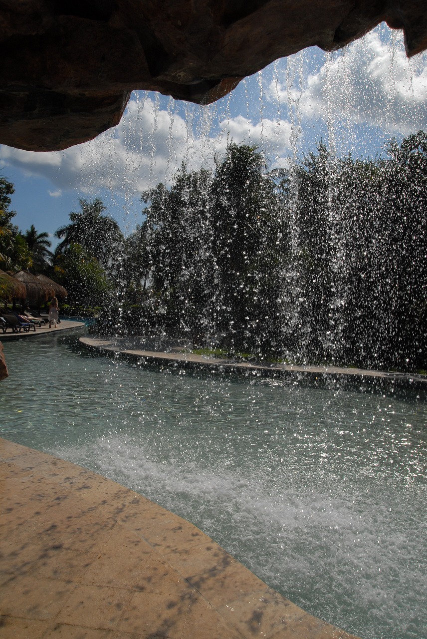 Image - mexico holiday cancun pool