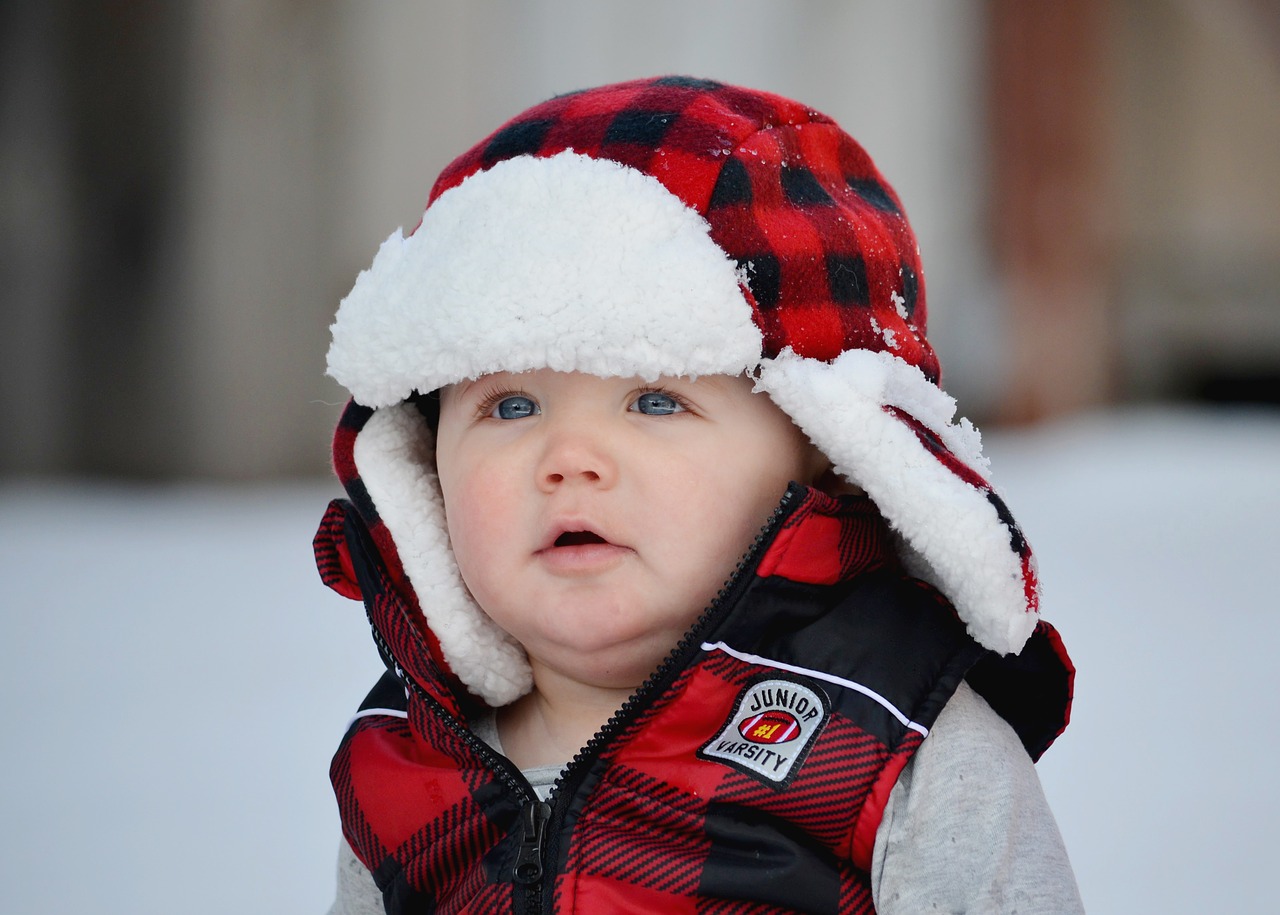 Image - snow baby winter baby cute boy