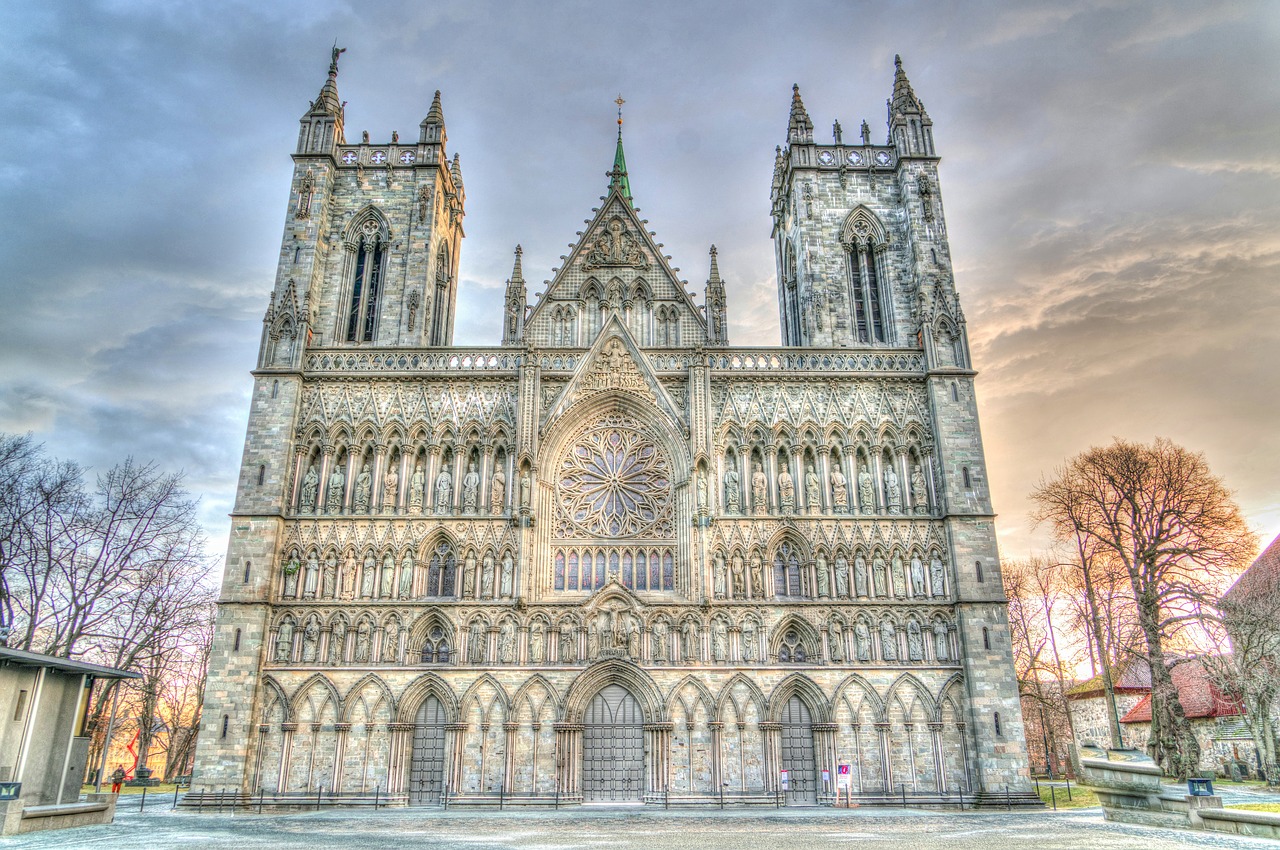 Image - nidaros cathedral trondheim norway