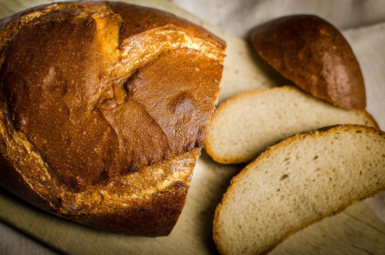 Image - heart bread szívvel srcom baked